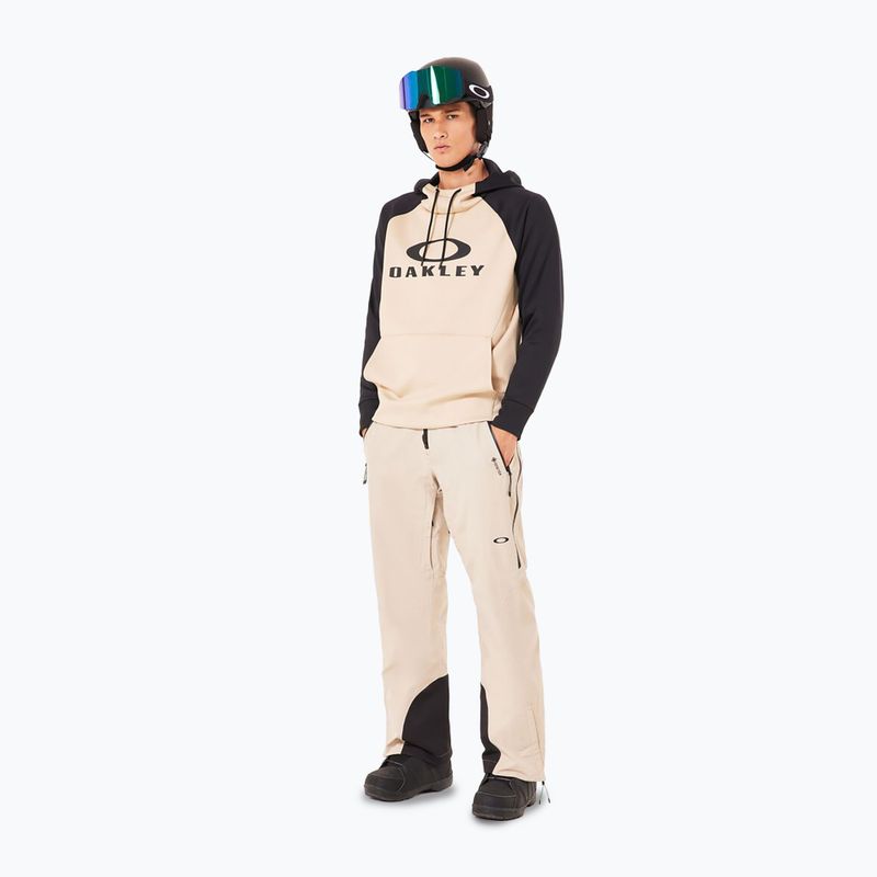 Oakley Herren Sierra DWR Fleece Hoody 2.0 Humus Snowboard-Sweatshirt 2