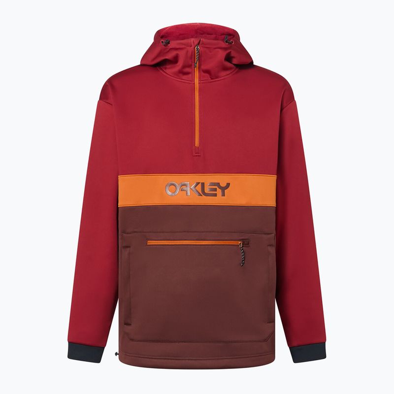 Hoodie Softshell Herren Oakley TNP Nose Grab Softshell Hoodie grenache/iron red