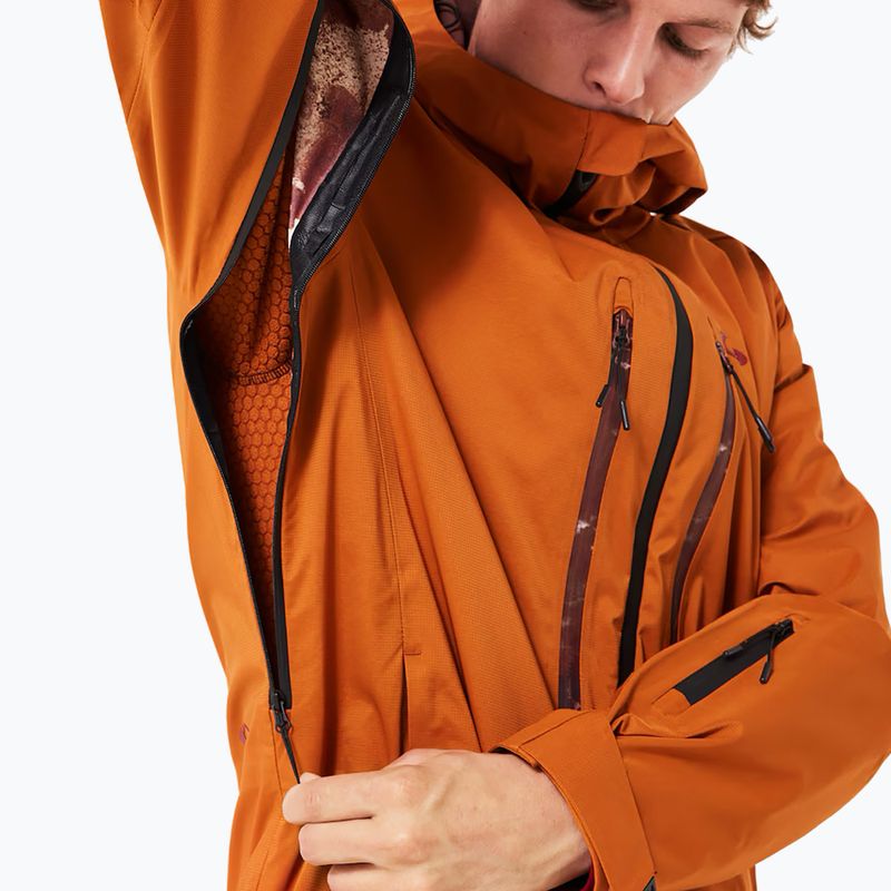 Skijacke Herren Oakley Tc Outpost Rc Shell Jacket ginger 7