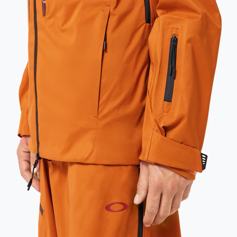 Skijacke Herren Oakley Tc Outpost Rc Shell Jacket ginger 8