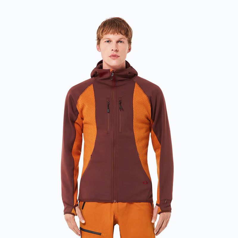 Snowboard Sweatshrit Hoodie Herren Oakley Drift Tech Fleece Hoodie grenache