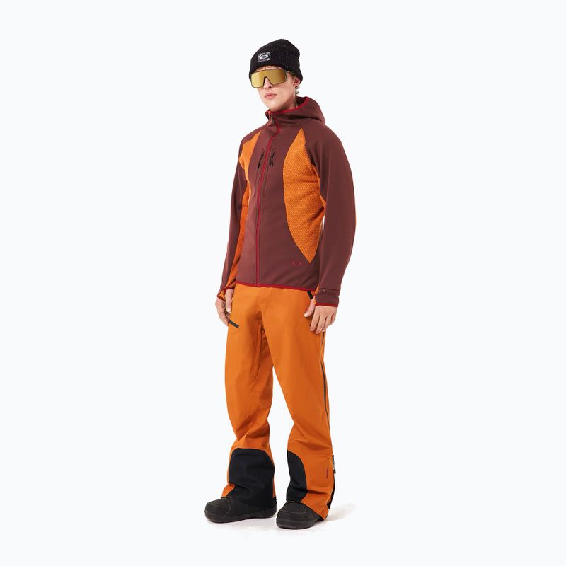 Snowboard Sweatshrit Hoodie Herren Oakley Drift Tech Fleece Hoodie grenache 2