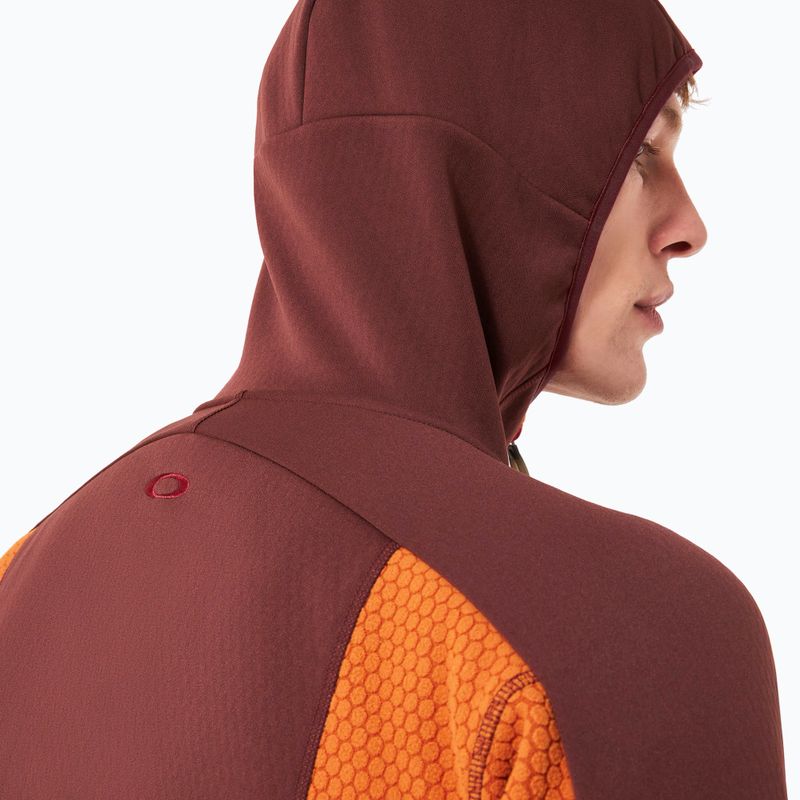 Snowboard Sweatshrit Hoodie Herren Oakley Drift Tech Fleece Hoodie grenache 5
