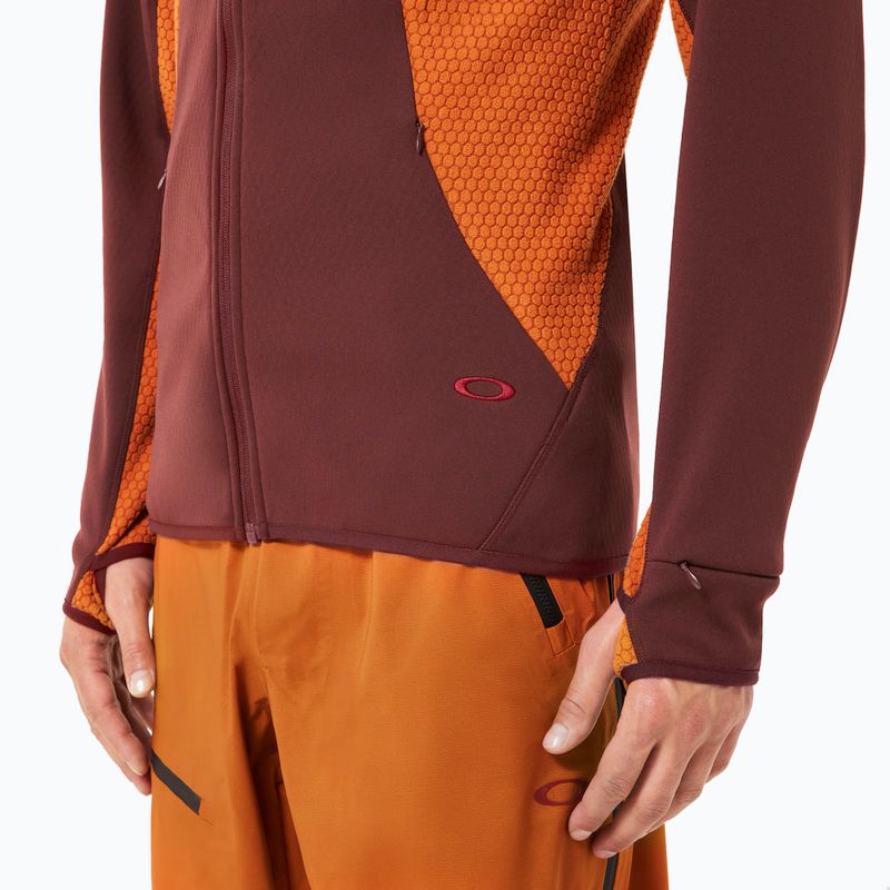 Snowboard Sweatshrit Hoodie Herren Oakley Drift Tech Fleece Hoodie grenache 6