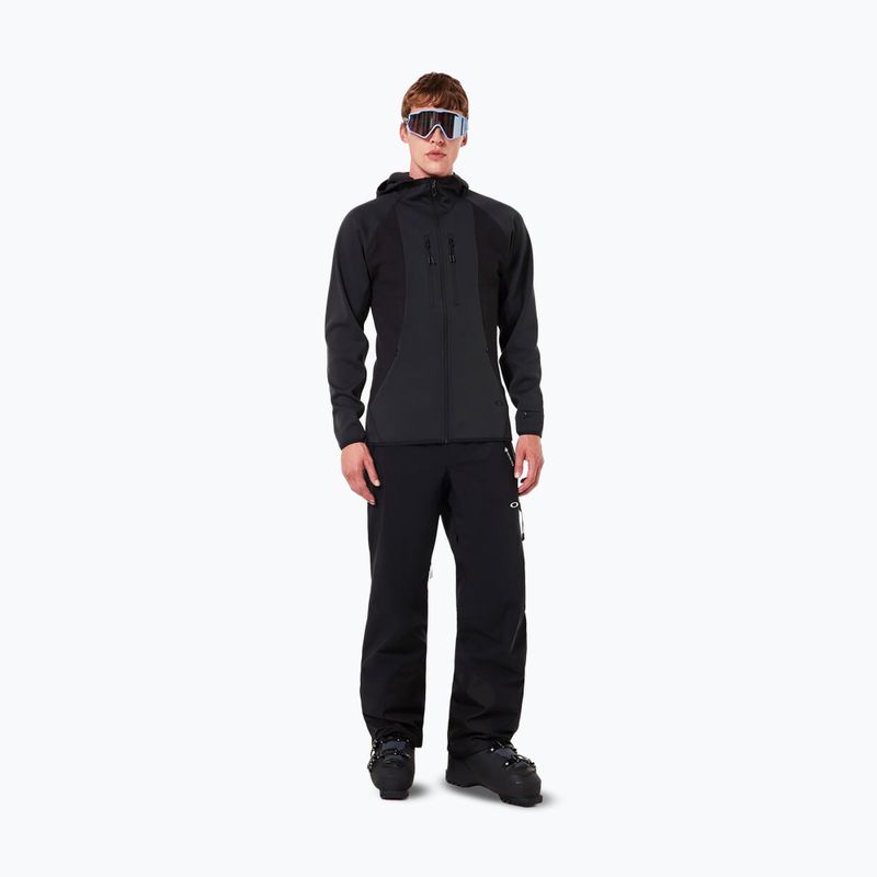 Snowboard-Sweatshirt für Herren Oakley Drift Tech Fleece Hoodie blackout 2