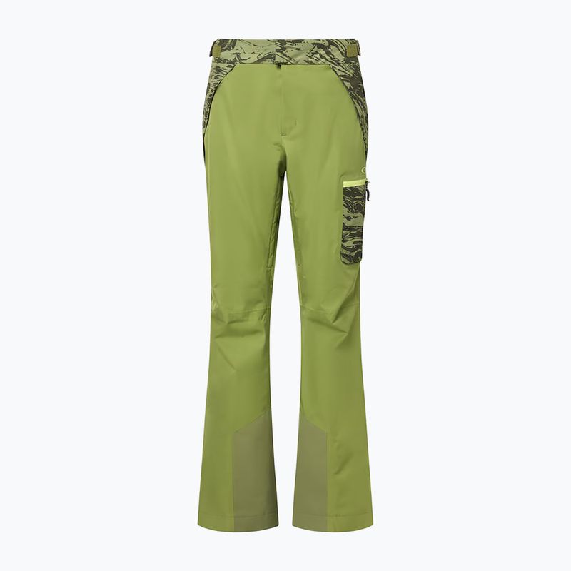 Skihose Damen Oakley Tc Juno Reduct Shell Pant 2.0 duality swirl dbl green 9