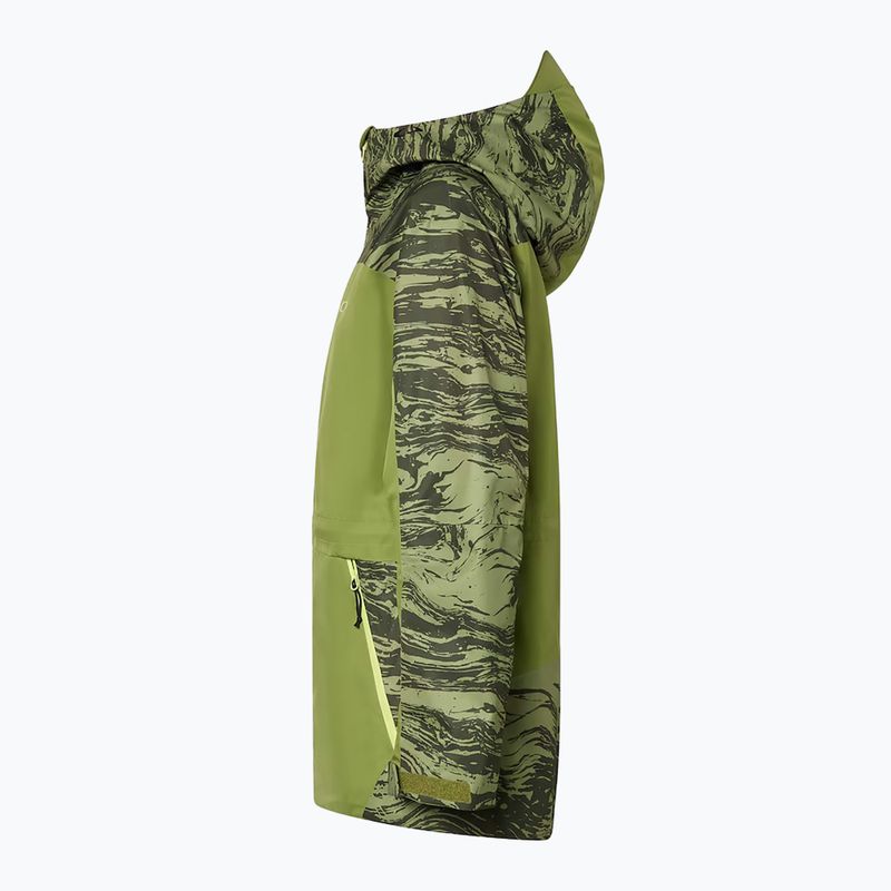 Skijacke Damen Oakley Tc Juno Reduct Shell Jacket 2.0 duality swirl dbl green 11