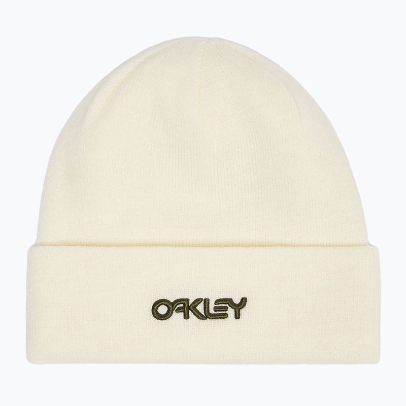 Wintermütze Oakley B1B Logo Beanie arctic white