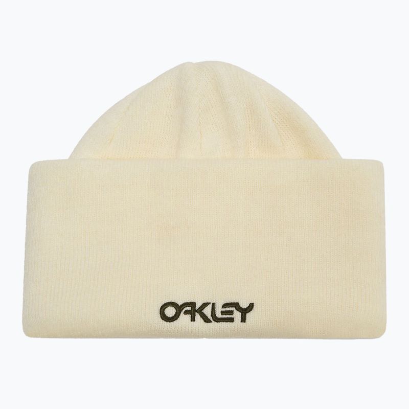 Wintermütze Oakley B1B Logo Beanie arctic white 2