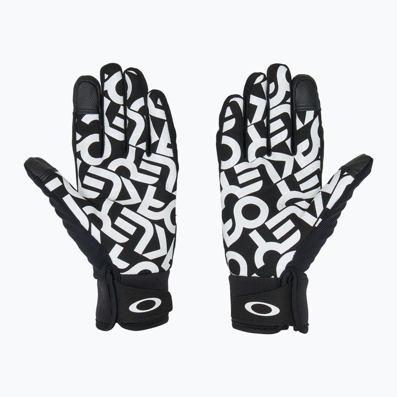 Handschuhe Herren Oakley Factory Pilot Core Glove black/white logo 2