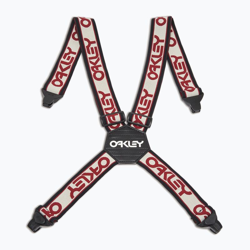 Hosenträger Oakley Factory Suspenders arctic white/iron red