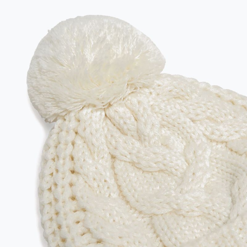 Oakley Harper Pom Beanie arktisch weiß/blackout Wintermütze