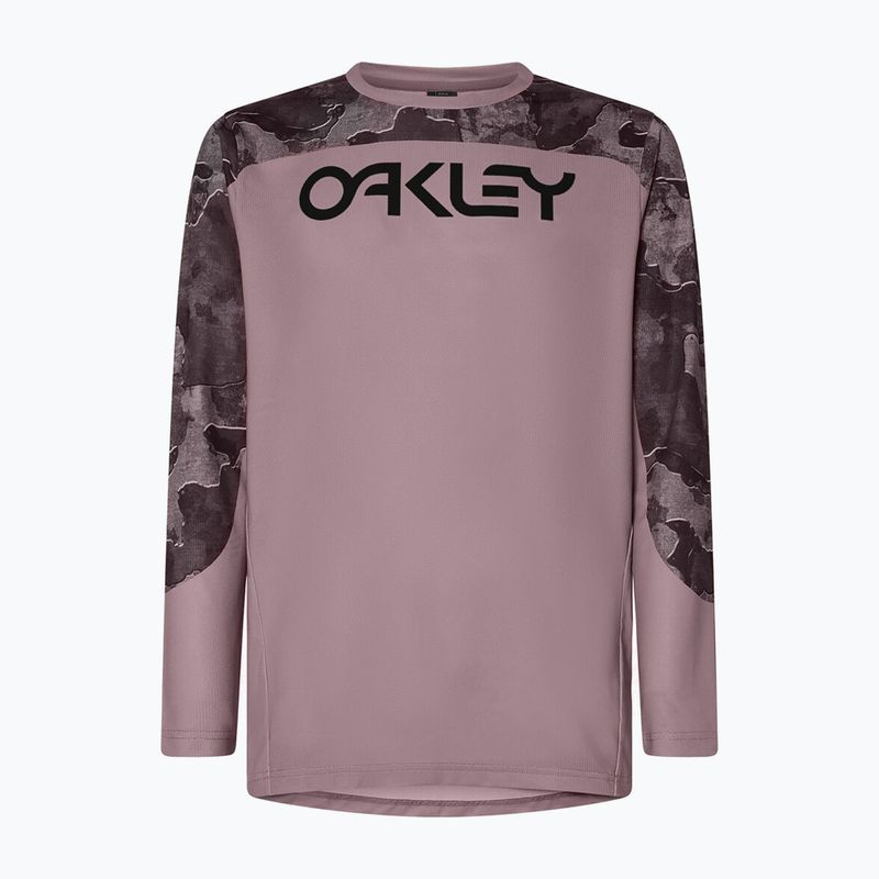 Herren Oakley Maven Küste Metall camo Fliegenpilz Radfahren Longsleeve