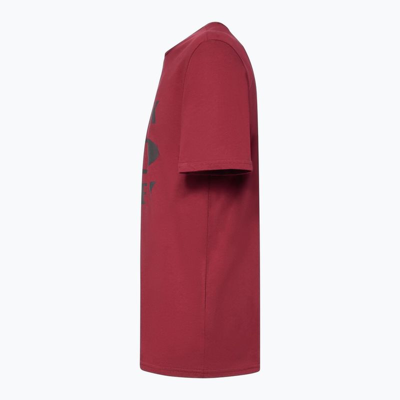 Herren Oakley Bark Ellipse Tee Eisen rot 3