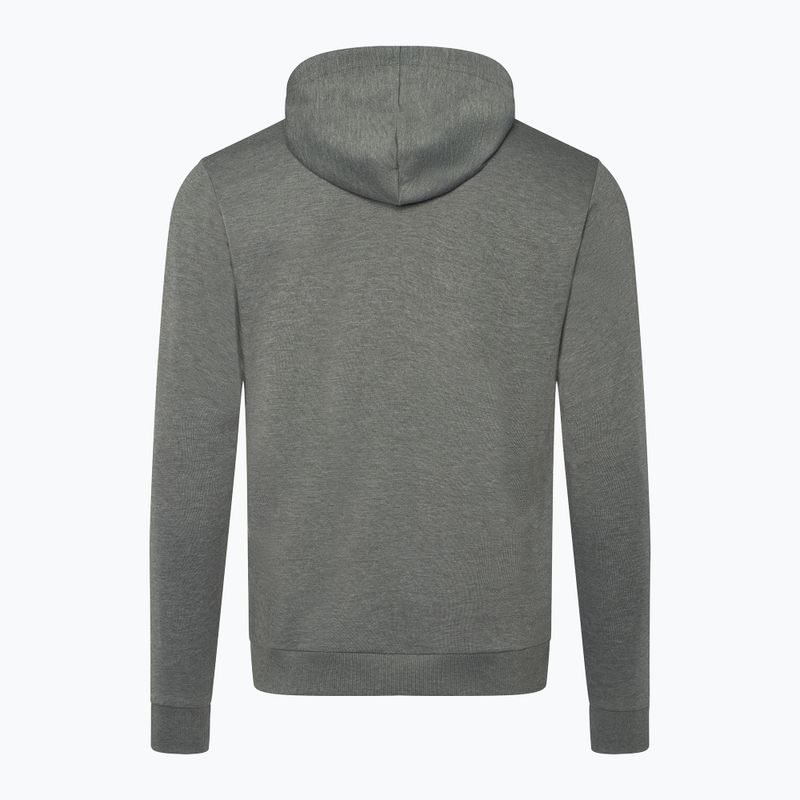 Herren Oakley Rinde Fleece Hoodie neue sportliche grau 2