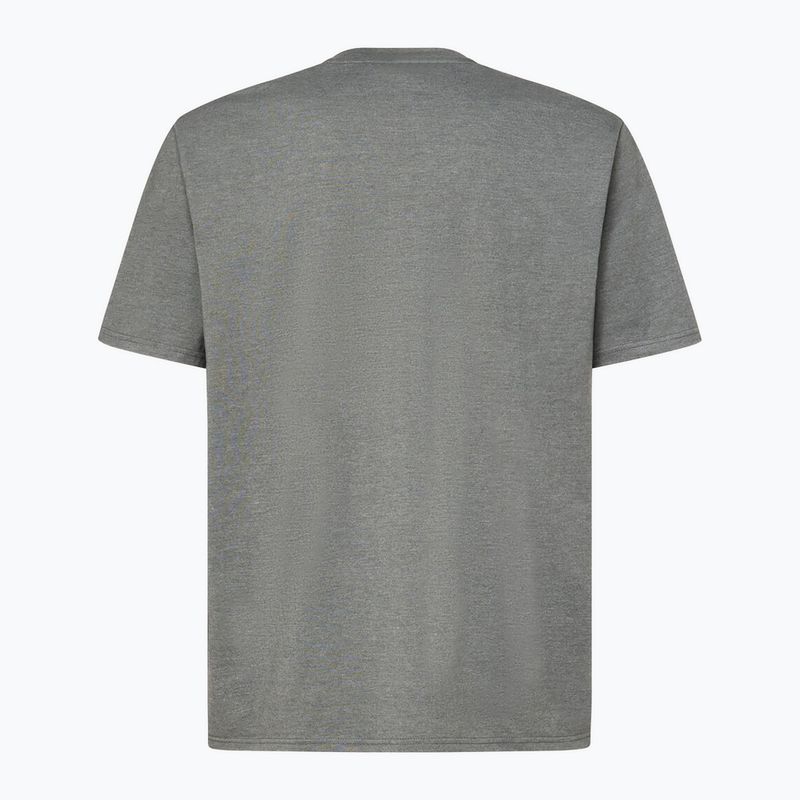 Herren Oakley Bf Oakley Bark Tee neue sportliche graues Hemd 2