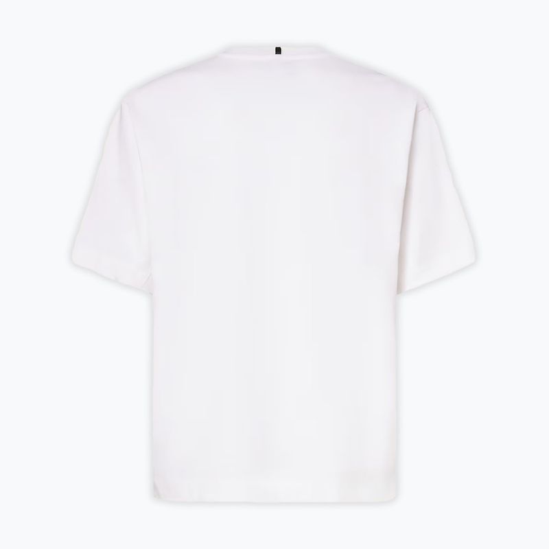 Herren Oakley verdrahtet Mtn Scape Tee weiß 8