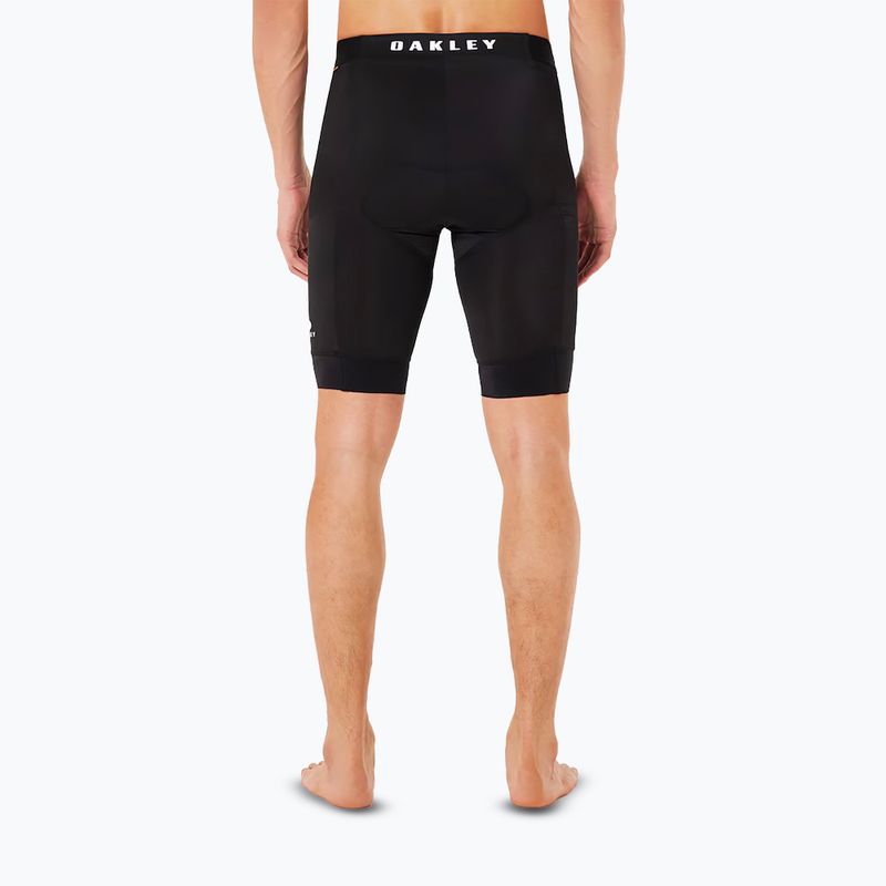 Herren Oakley Seeker Ultra Liner blackout Radfahren Boxershorts 2