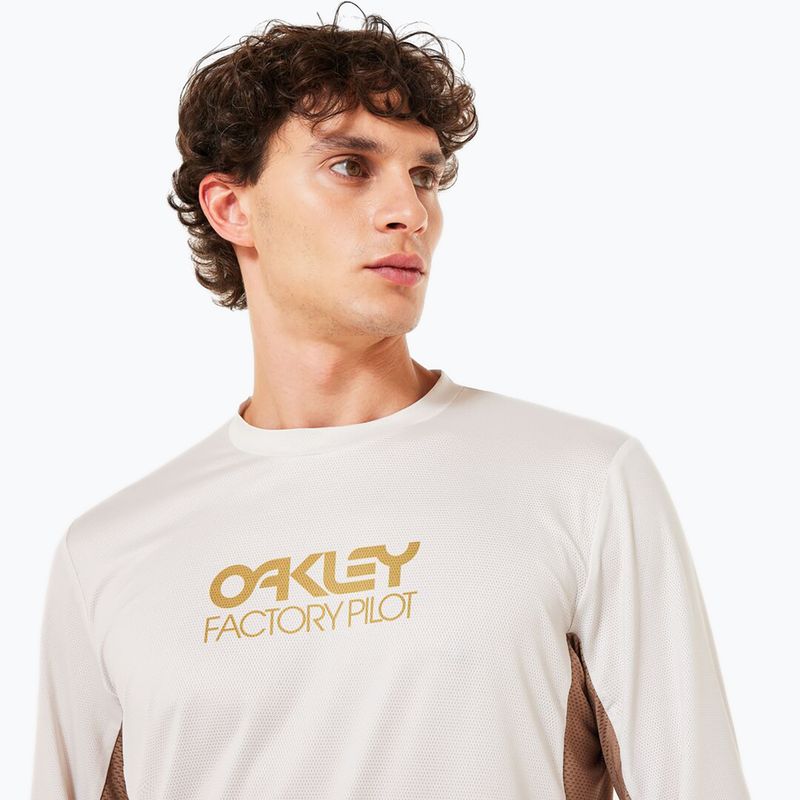 Herren Oakley Maven Coast 2.0 LS Gradient Kiesel Nebel Radfahren Longsleeve 4