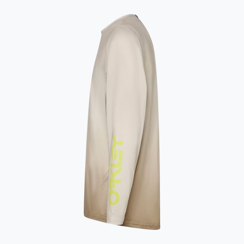 Herren Oakley Maven Coast 2.0 LS Gradient Kiesel Nebel Radfahren Longsleeve 8