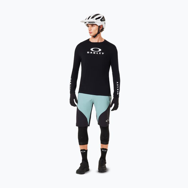 Herren-Radlongsleeve Oakley Seeker Flow LS02E blackout 2
