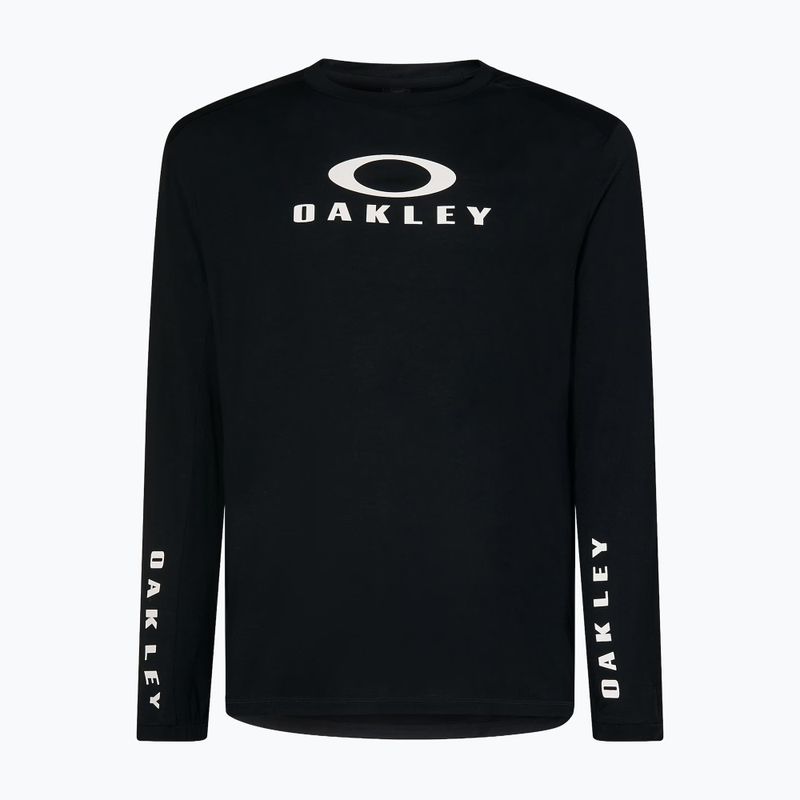 Herren-Radlongsleeve Oakley Seeker Flow LS02E blackout 7