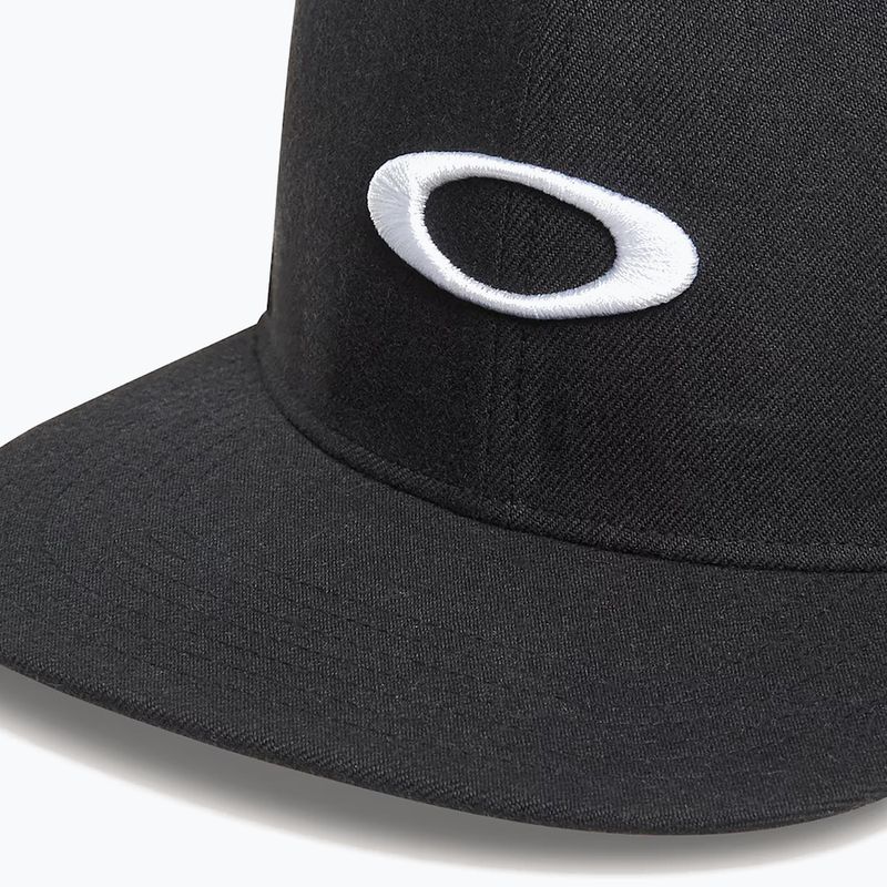 Herren Oakley 47 B1B Ellipse blackout/weiß Baseballkappe 3