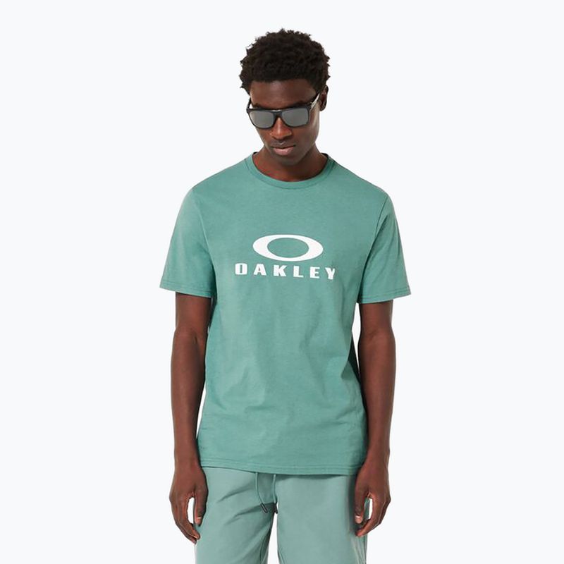 Herren Oakley O Bark 2.0 dunkel pazifischen T-shirt