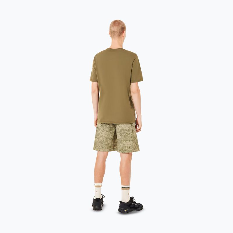 Oakley O Bark 2.0 Armee grünes T-Shirt für Männer 3