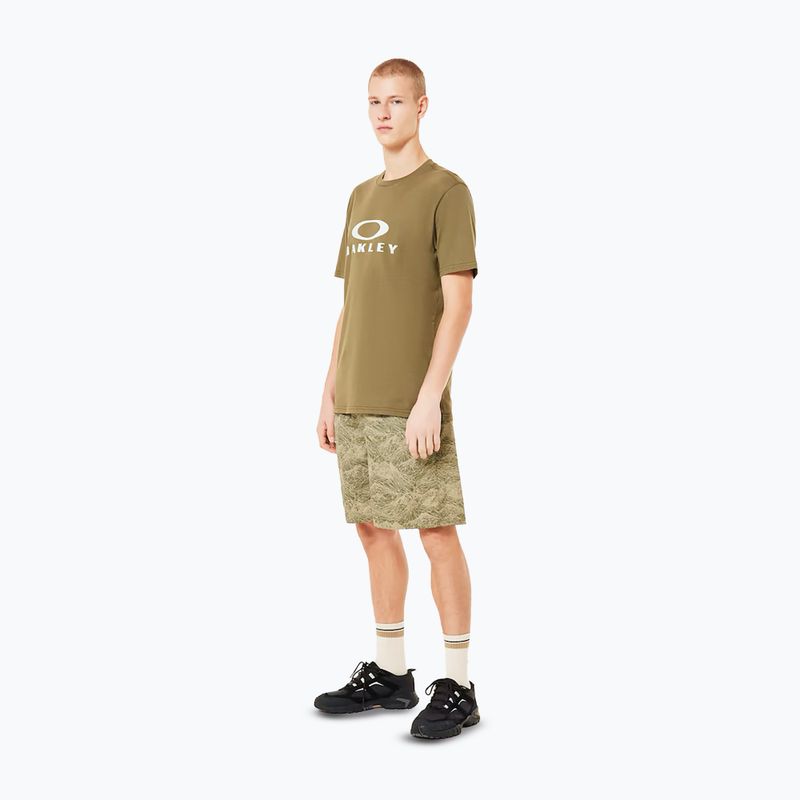 Oakley O Bark 2.0 Armee grünes T-Shirt für Männer 4