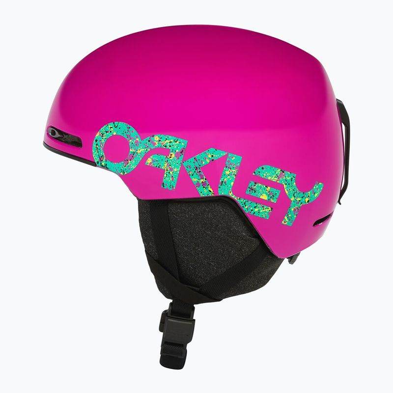 Kinder-Skihelm Oakley Mod1 Youth ultra purple/fp splttr 3