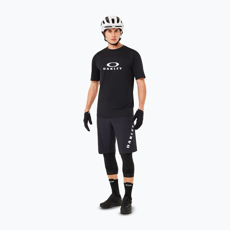 Herren Oakley Free Ride gefüttert blackout Radfahren Shorts 2