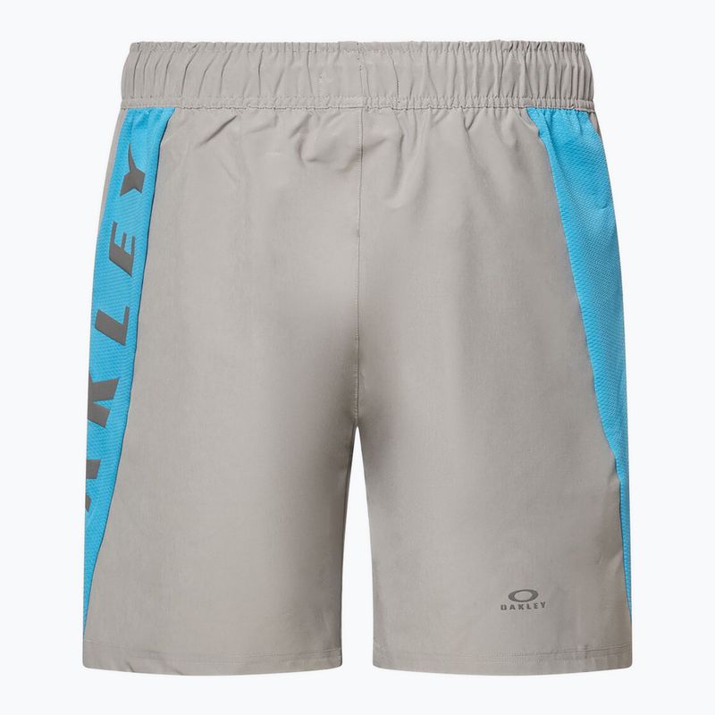 Herren Oakley Training Sidepanel Zement-Shorts 2