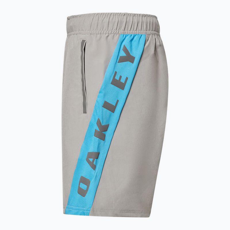 Herren Oakley Training Sidepanel Zement-Shorts 3