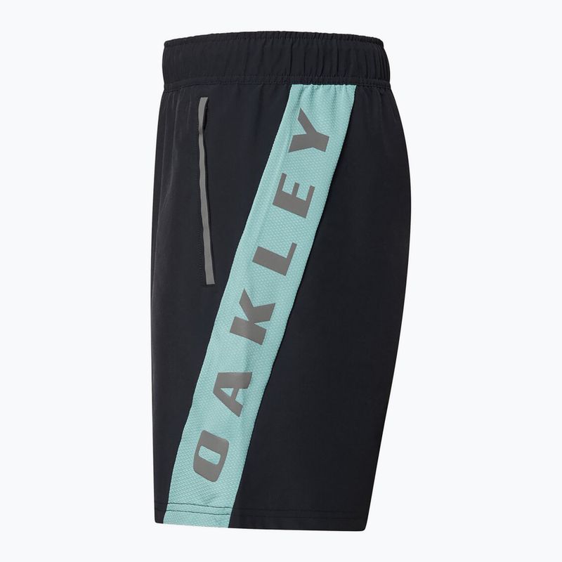 Herren Oakley Training Sidepanel Blackout Shorts 3