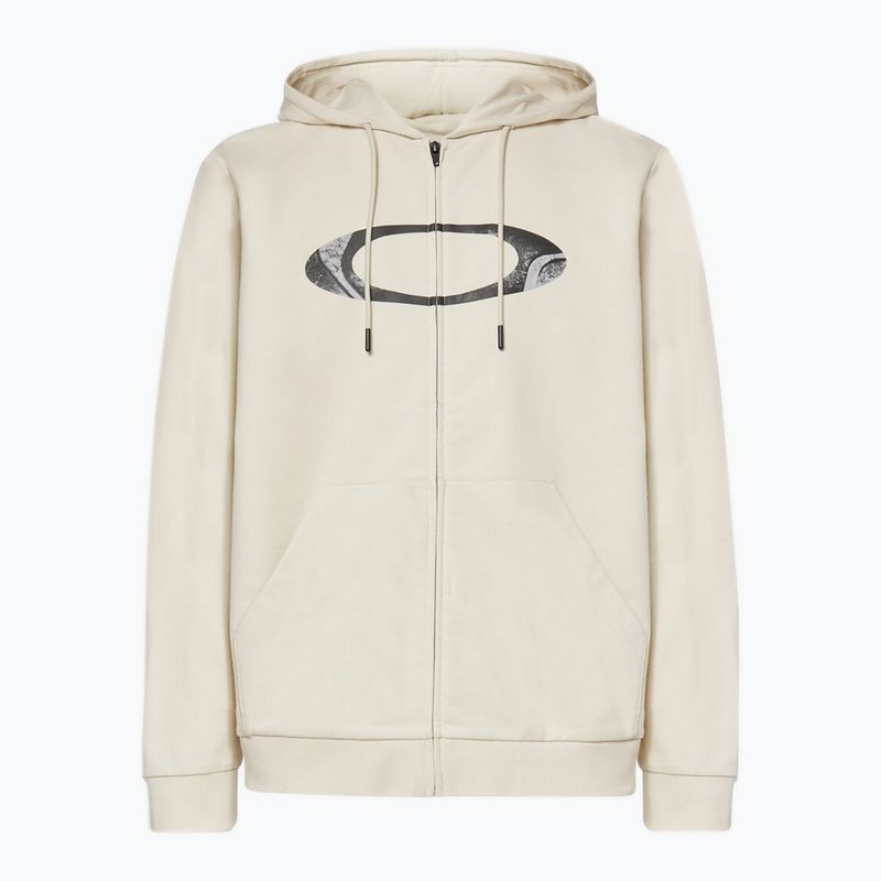 Herren Oakley Neue Ellipse Zip Hoodie Nebel