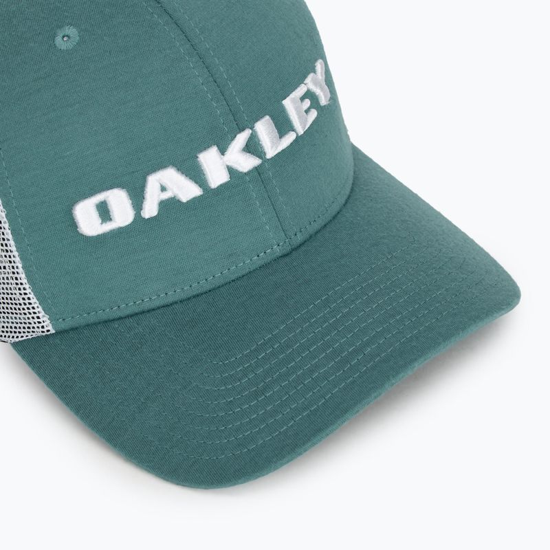 Herren Oakley Heather New Era Bark Logo dunklen pazifischen Baseballmütze 3