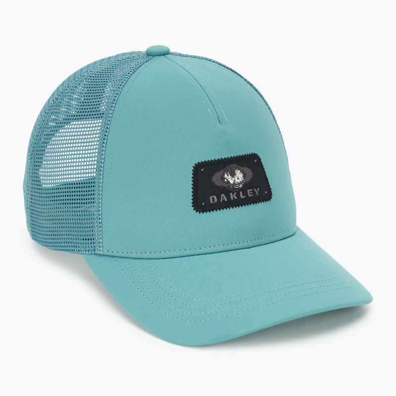 Herren Oakley Patch Ellipse Tracker dunkel pazifischen Baseballmütze