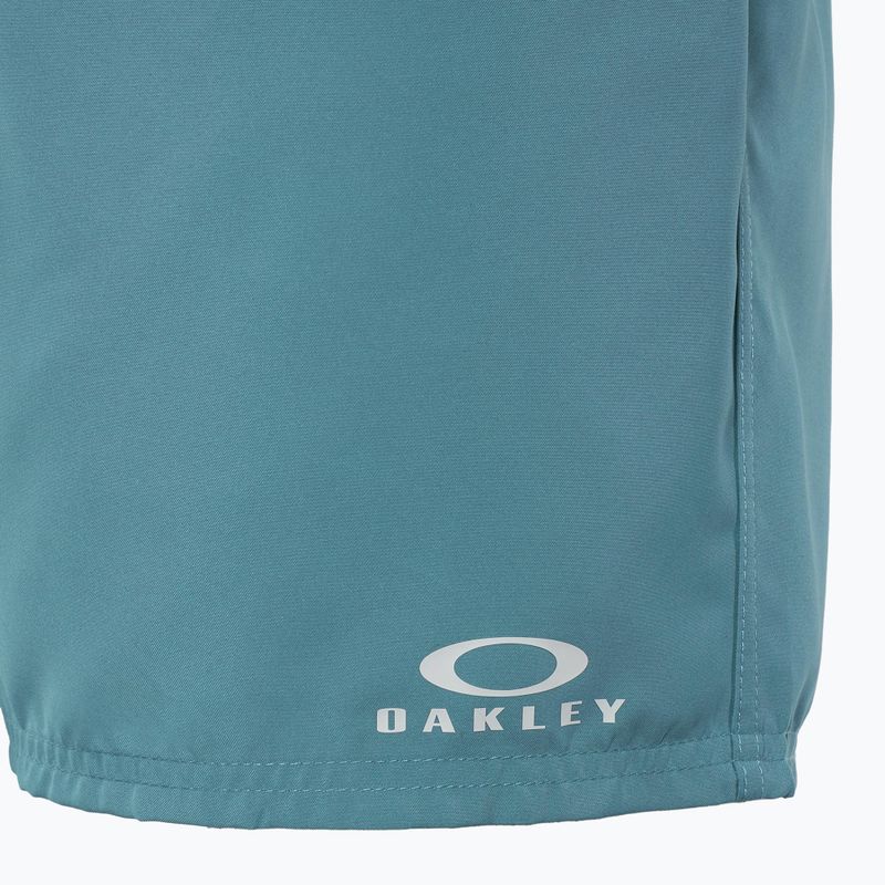 Herren Oakley Clear Lake 18" Volley dunkel pazifischen schwimmen Shorts 3