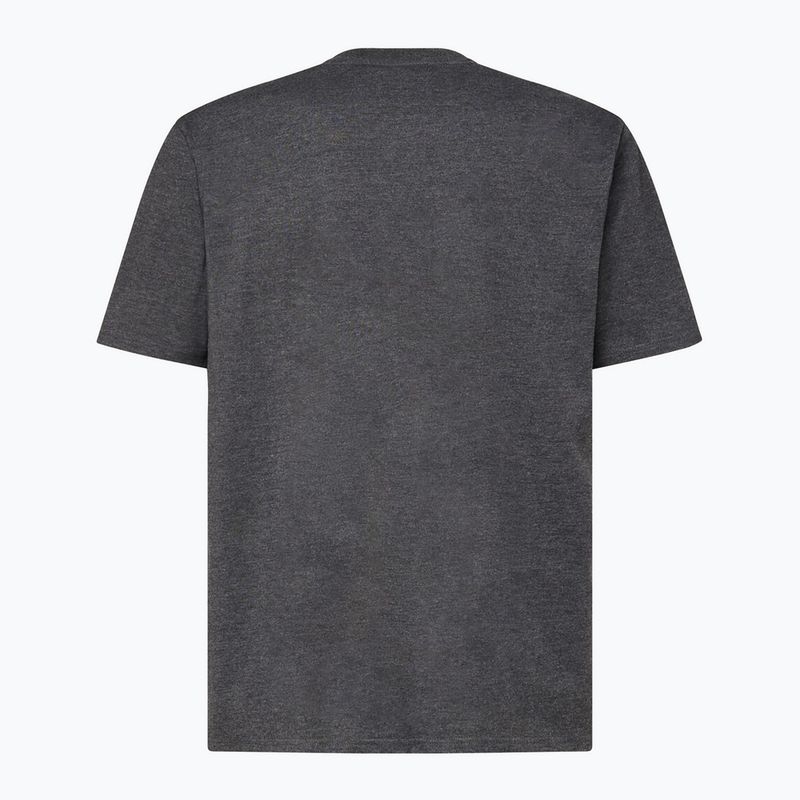 Herren Oakley Bf Oakley Bark Tee dunkelgrau hthr t-shirt 2