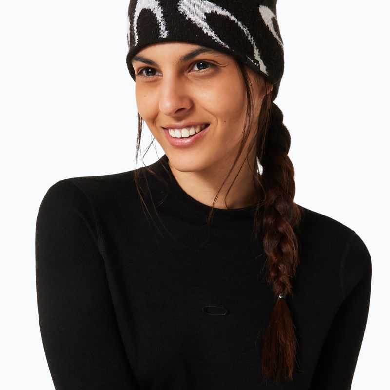 Damen-Funktions-Longsleeve Oakley Spruce Wool Base Layer blackout 5