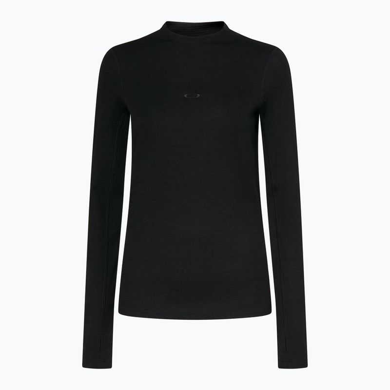 Damen-Funktions-Longsleeve Oakley Spruce Wool Base Layer blackout 7