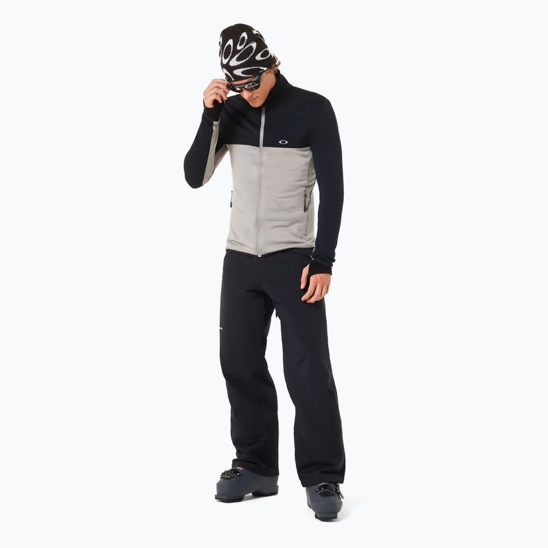 Herren Sweatshirt Oakley Canopy FZ cement 4