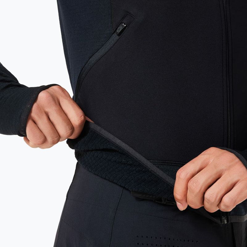 Radsweatshirt Oakley Canopy Full Zip Hoodie blackout 8