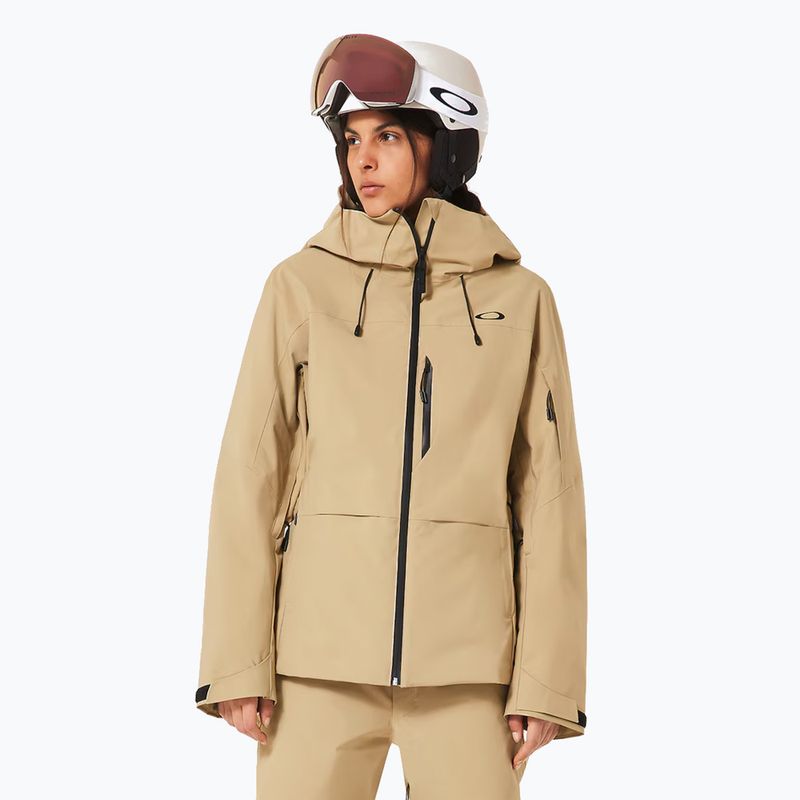 Damen-Skijacke Oakley Canopy Insulated pebble
