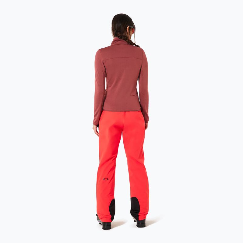 Damen-Skihose Oakley Canopy Insulated Hibiscus Red 3