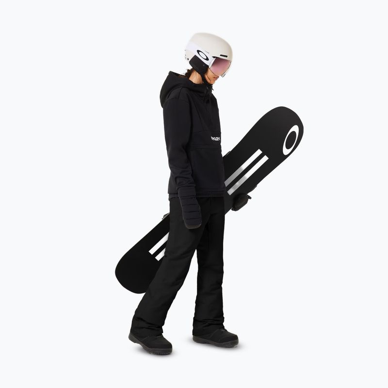 Damen Softshell-Hoodie Oakley TNP Nose Grab Softshell Hoodie blackout/white 2