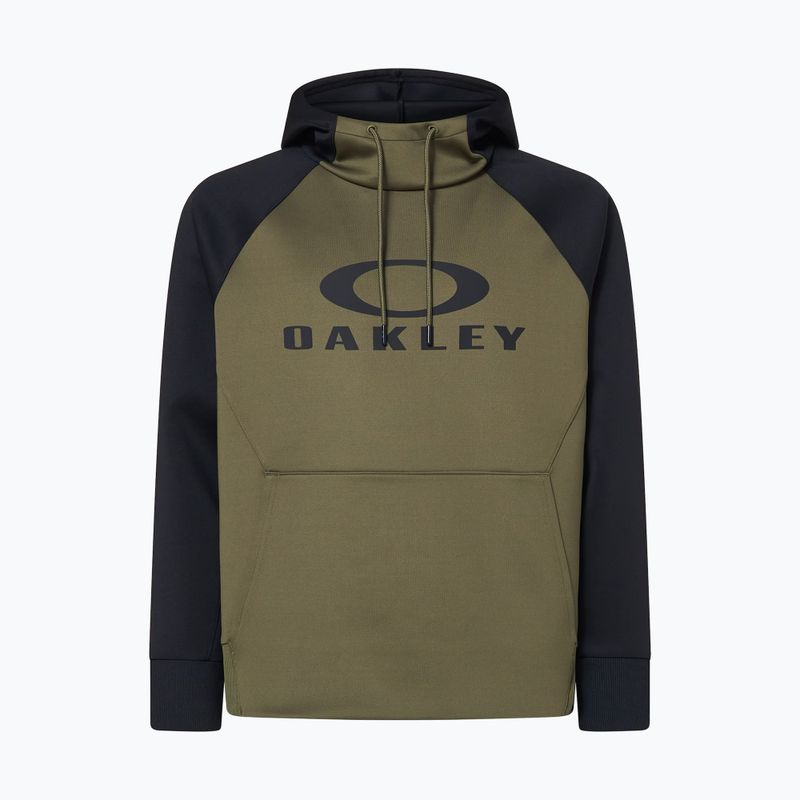 Herren Snowboard-Hoodie Oakley Sierra DWR Fleece Hoody 2.0 army green 6