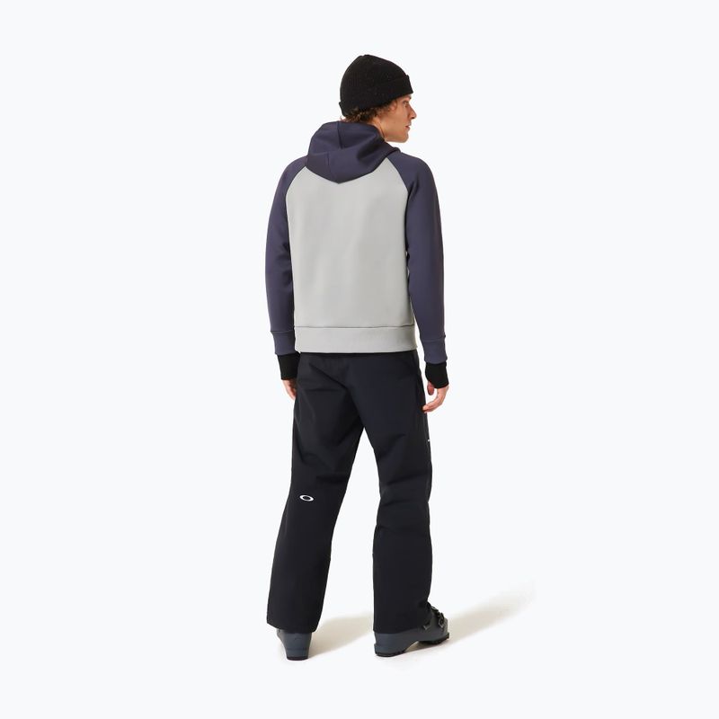Herren Snowboard-Hoodie Oakley Sierra DWR Fleece Hoody 2.0 cement 3
