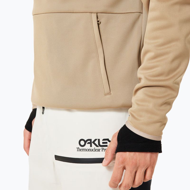 Herren Snowboard-Hoodie Oakley Rider Long 2.0 Hoodie pebble 6